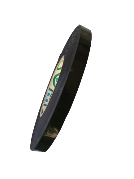 TAPE BADGEMOUNT (12MMX0.8MMX15M) BLK