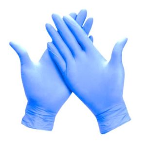 NITRILE BLUE GLOVE