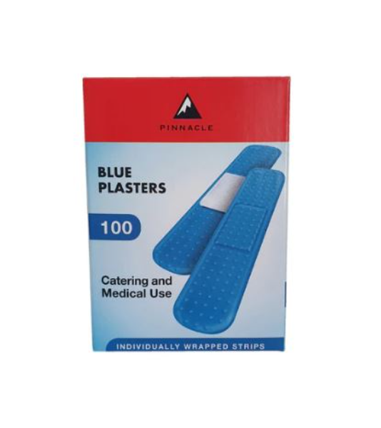 Plasters Blue Strips Catering 100